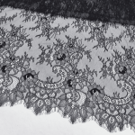 Мереживо "Шантільї" 9077_01 Чорний