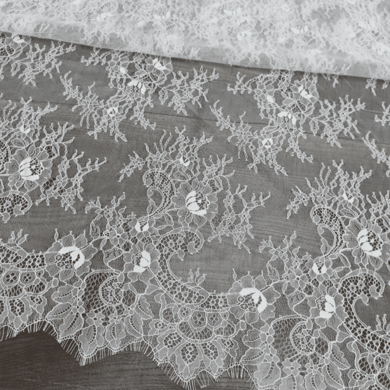 Мереживо "Шантільї" 9077_02 Білий