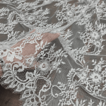 Мереживо "Шантільї" S52_02 Білий Мереживо "Шантільї" S52_02 Білий