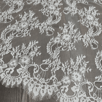 Мереживо "Шантільї" S52_02 Білий Мереживо "Шантільї" S52_02 Білий