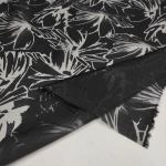 Органза декатована "Taira" (9950_01) Чорний