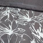 Органза декатована "Taira" (9950_16) Шоколадний