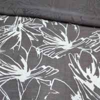 Органза декатована "Taira" (9950_16) Шоколадний