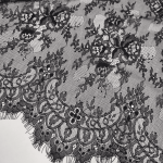 Мереживо "Шантільї" 78312_01 Чорний