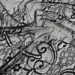 Мереживо французьке 38 см 98031-1_01 Чорний