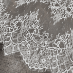 Мереживо французьке 45 см 98031-1_02 Білий