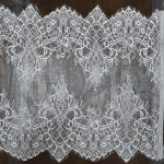 Мереживо французьке 45 см 98031-1_02 Білий