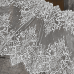 Мереживо французьке 45 см 98031-1_02 Білий