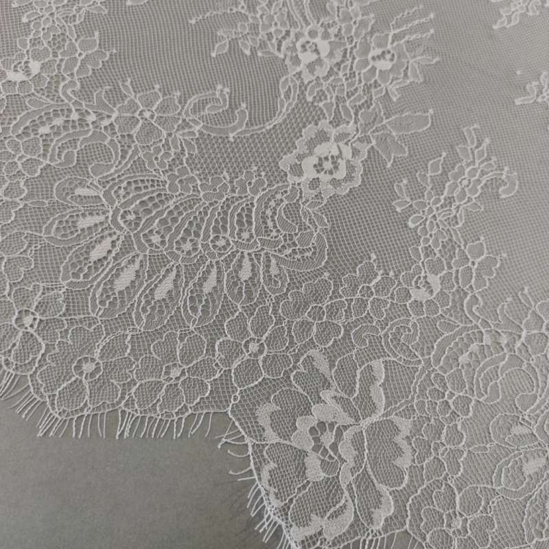 Мереживо французьке 45 см 98020-1_02 Білий