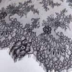 Мереживо французьке 50 см 98020-1_01 Чорний