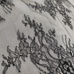 Мереживо французьке 50 см 98020-1_01 Чорний