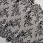 Мереживо французьке 50 см 98020-1_01 Чорний