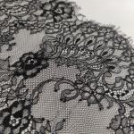 Мереживо французьке 50 см 98020-1_01 Чорний