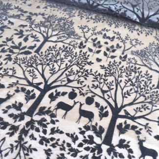 Органза з флоковим напиленням у стилі Dior