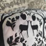 Органза з флоковим напиленням у стилі Dior Органза з флоковим напиленням у стилі Dior