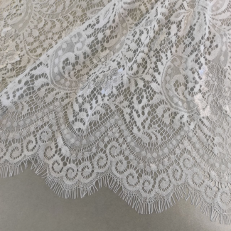 Мереживо "Шантільї" 73608_02 Білий