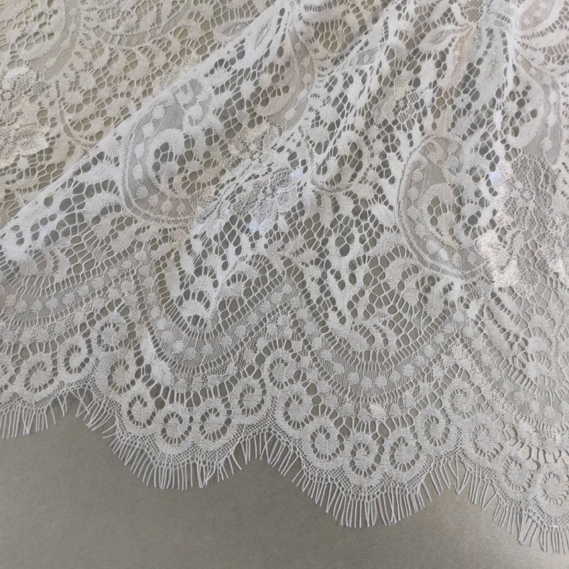 Мереживо "Шантільї" 73608_02 Білий