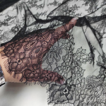 Мереживо "Шантільї" 98020_01 Чорний Мереживо "Шантільї" 98020_01 Чорний