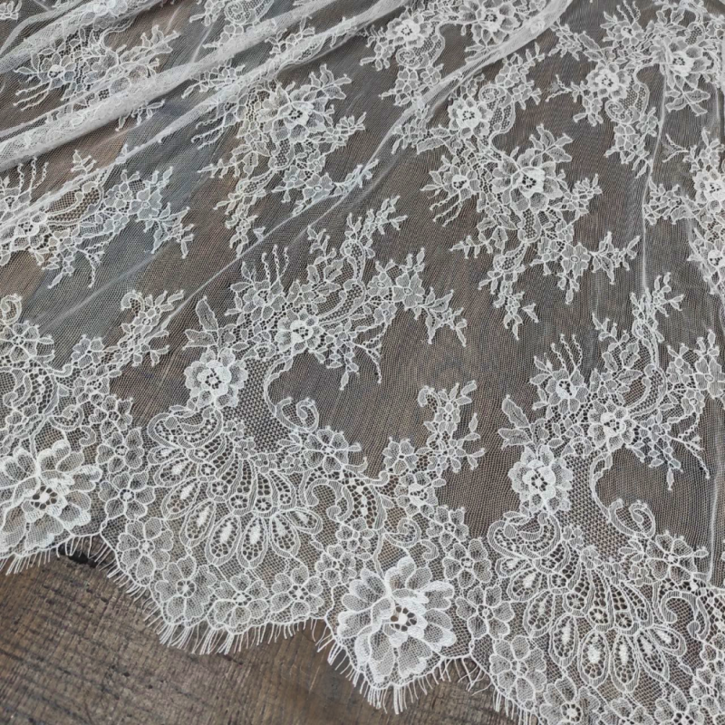 Мереживо "Шантільї" 98020_02 Білий