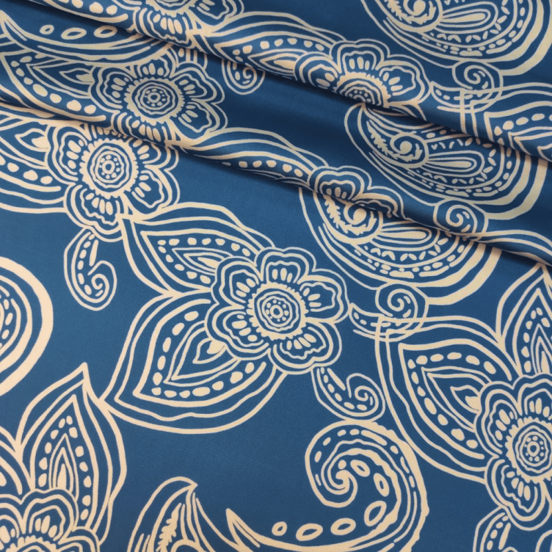 Шовк віскоза "Sharli" (60667_13), темно-блакитний