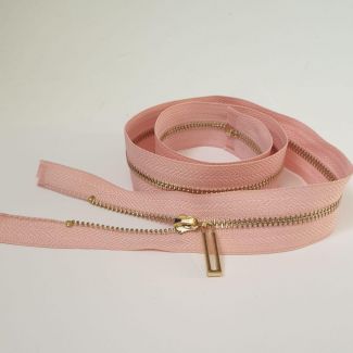 Блискавка металева №3 70 см (136) Пудра