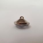 Гудзик Шубний/Пальтовий д-2см Скло-Срібло