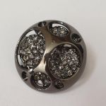 Гудзик Шубний/Пальтовий д-2см Т.Нікель